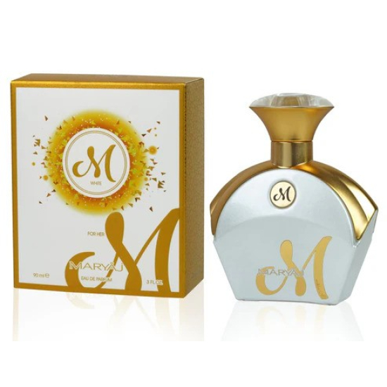 Maryaj M WHITE Eau De Parfum For Women, 90 ml