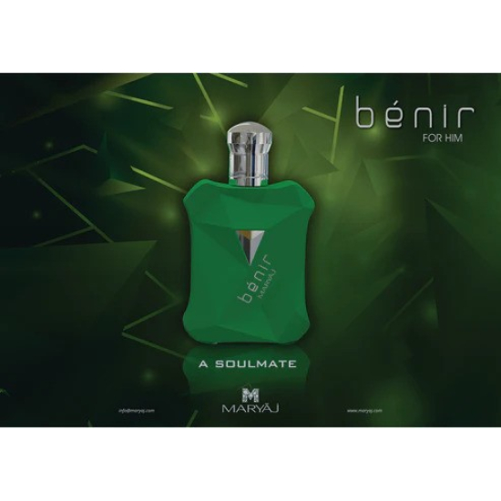 Maryaj BENIR Eau De Parfum For Men, 100 ml