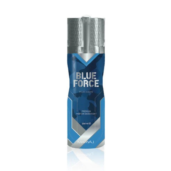 Maryaj BLUE FORCE Fresh Deodorant Body Spray For Men, 200 ml