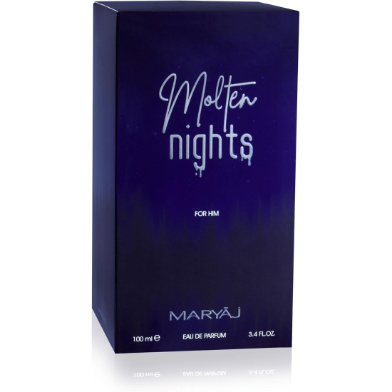 MOLTEN NIGHTS Eau De Parfum For Men, 100 ml