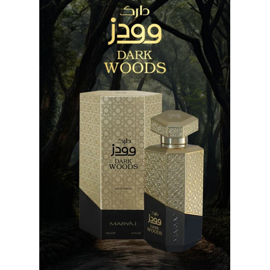 Maryaj DARK WOODS Oriental Eau De Parfum For Unisex, 100 ml