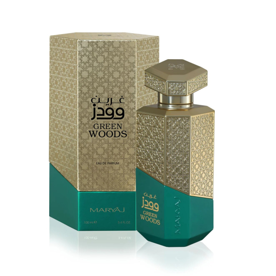 Maryaj GREEN WOODS Oriental Eau De Parfum For Unisex, 100 ml