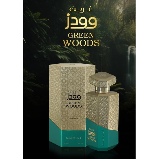 Maryaj GREEN WOODS Oriental Eau De Parfum For Unisex, 100 ml