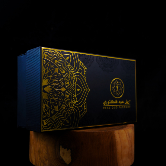 Real Oud Factory Black Box Dukhoon 50g & Oud Muattar 40g