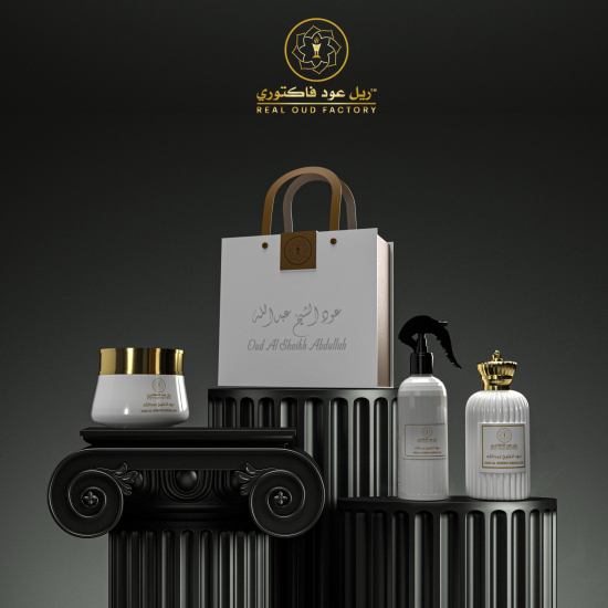 Real Oud Factory Gift Set Oud Sheikh Abdullah Luxury Collection